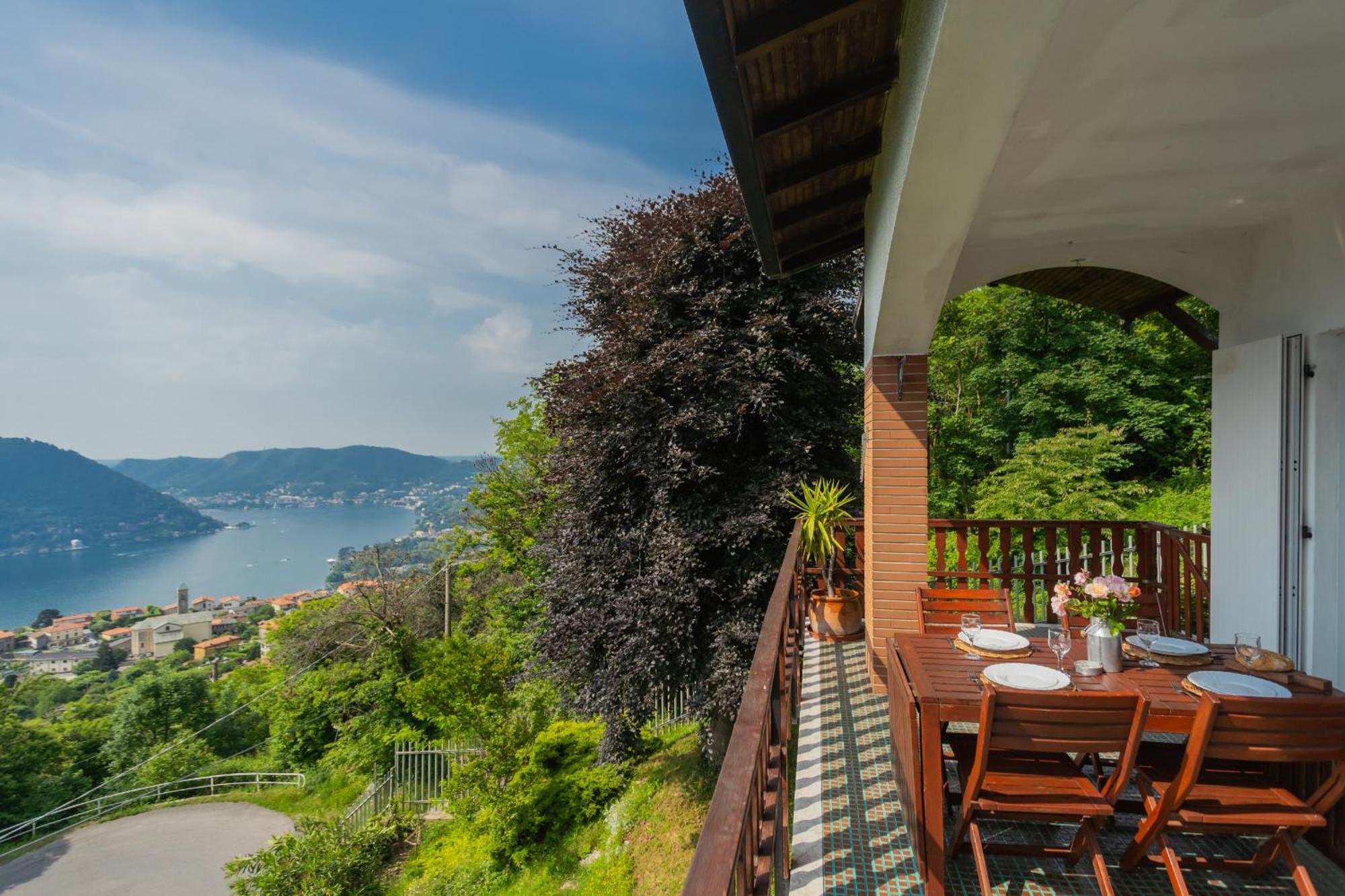 Top Lake View Villetta By Rent All Como Cernobbio Exteriör bild