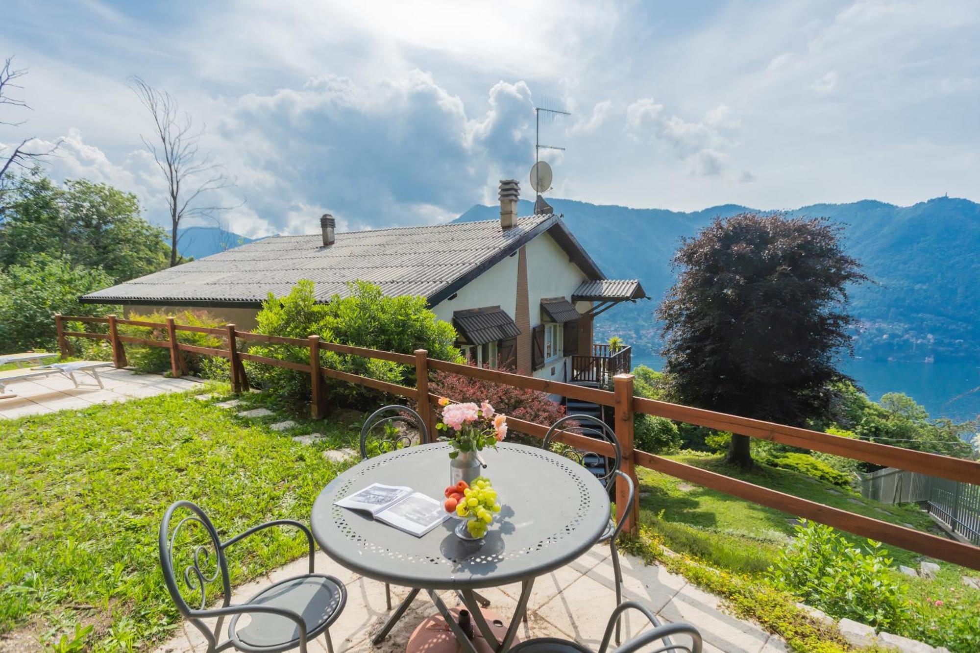 Top Lake View Villetta By Rent All Como Cernobbio Exteriör bild