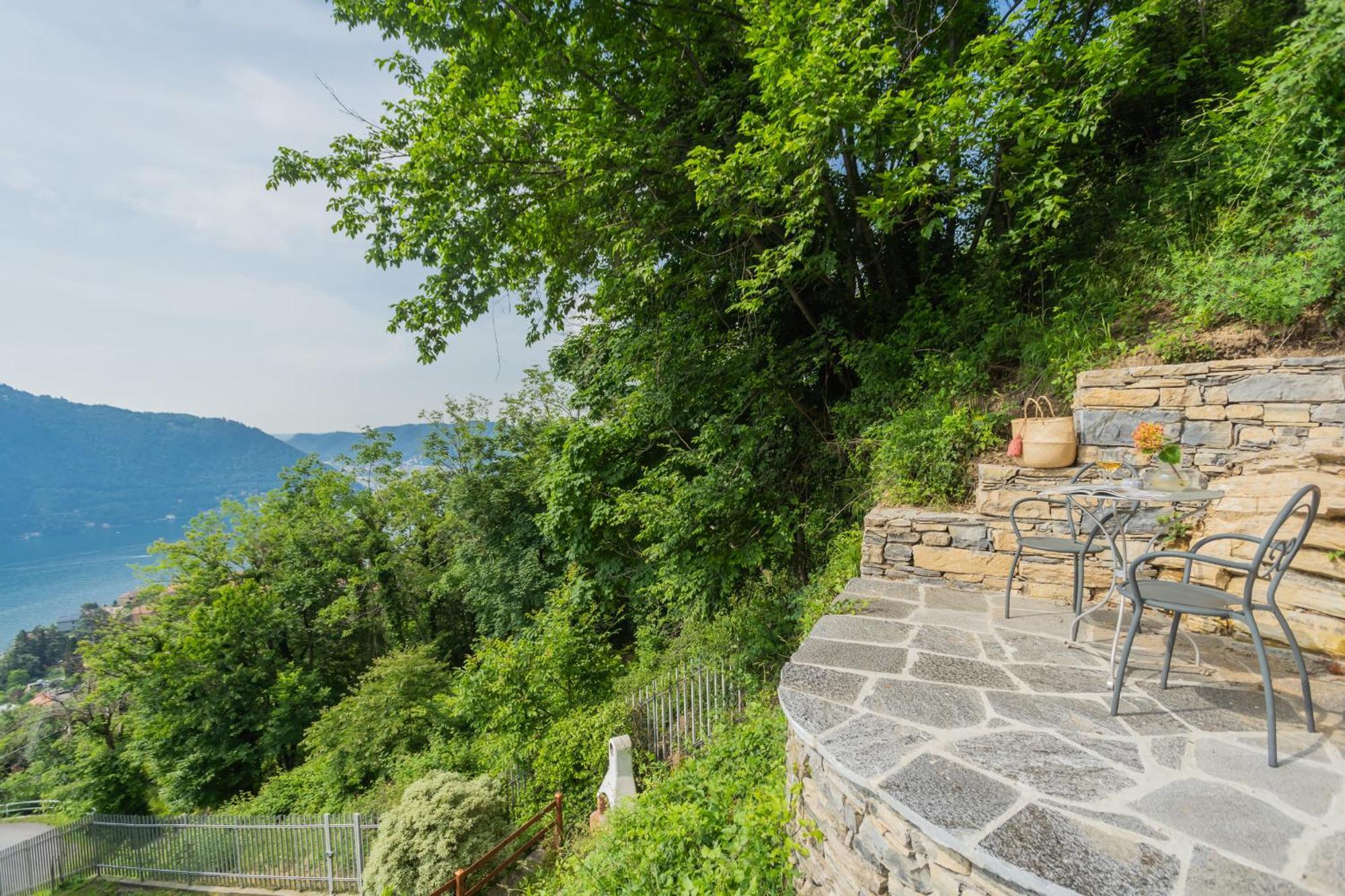 Top Lake View Villetta By Rent All Como Cernobbio Exteriör bild